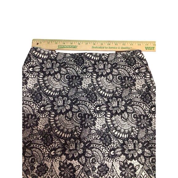 Talbots 2 Floral Cotton Pencil Skirt - Picture 7 of 8